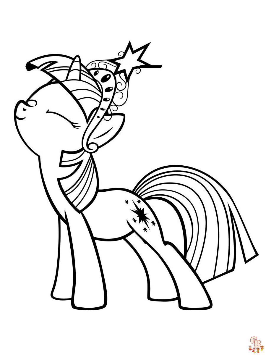 coloriage My Little Pony 17