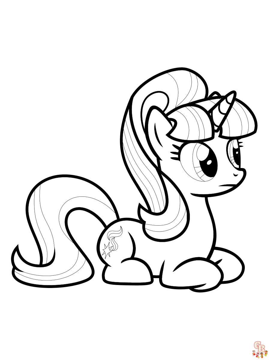 coloriage My Little Pony 19