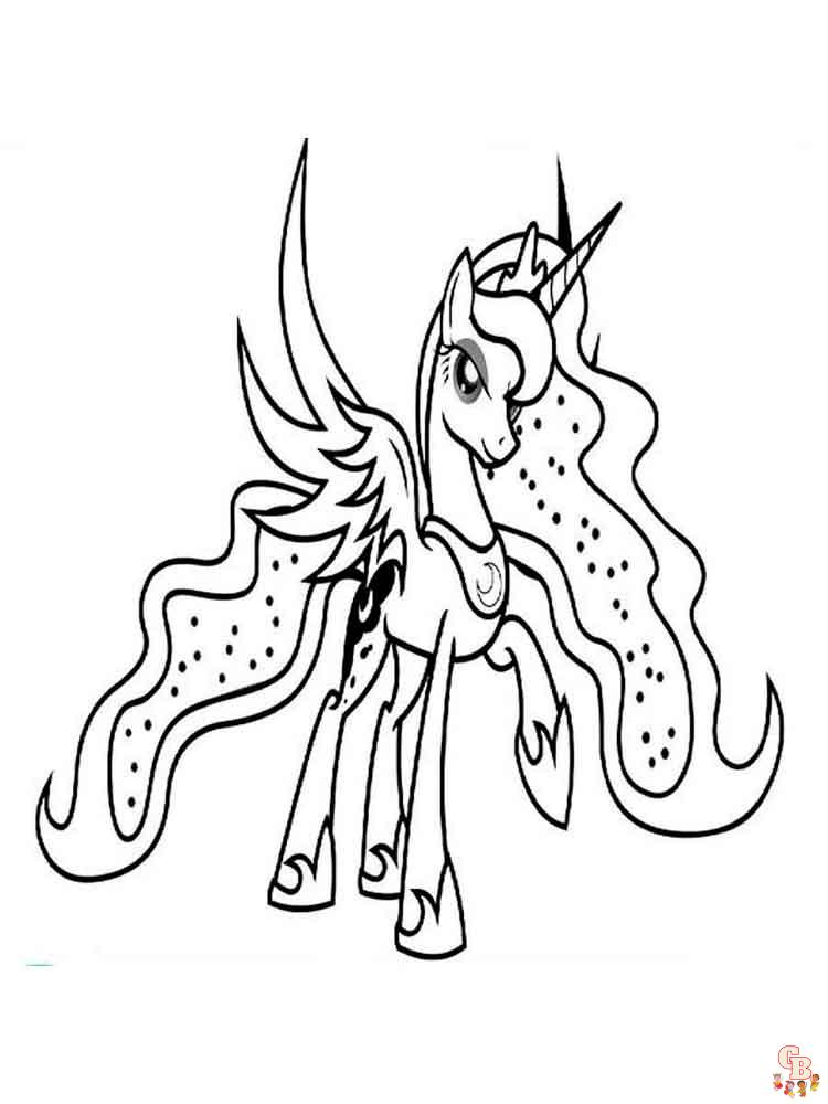 coloriage My Little Pony 64