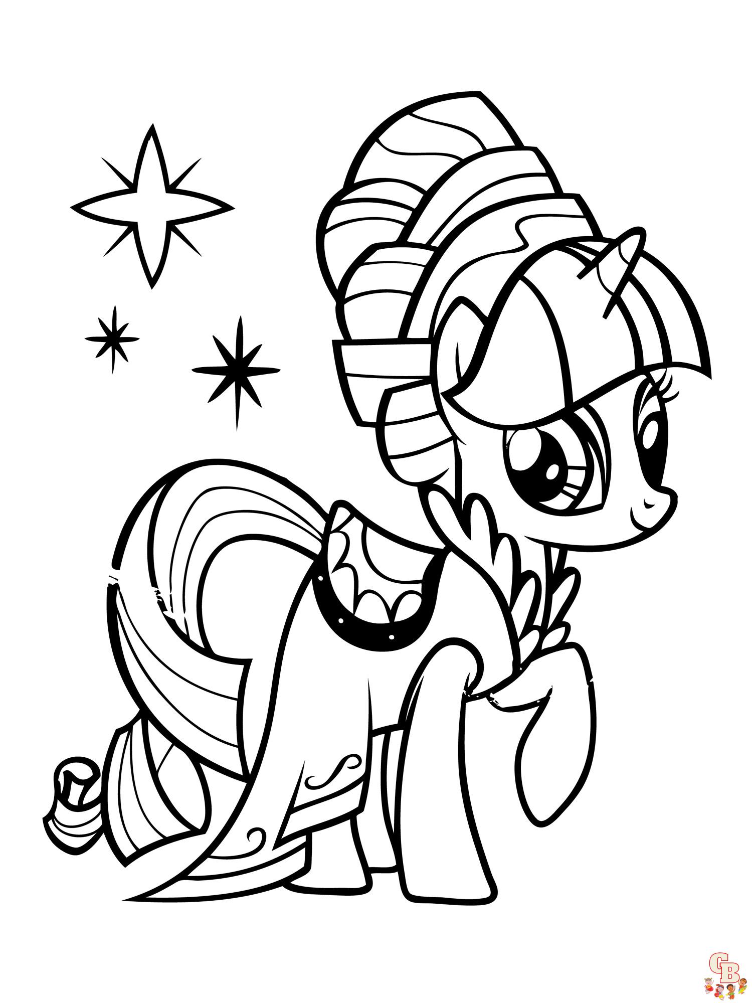 coloriage My Little Pony 93