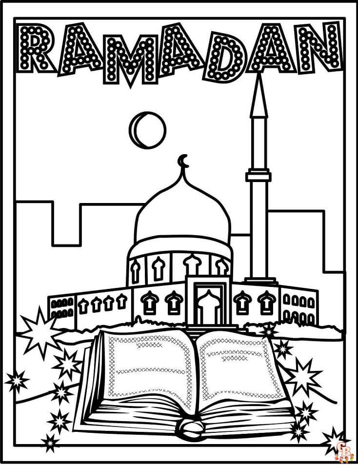 Ramadan para colorear 20