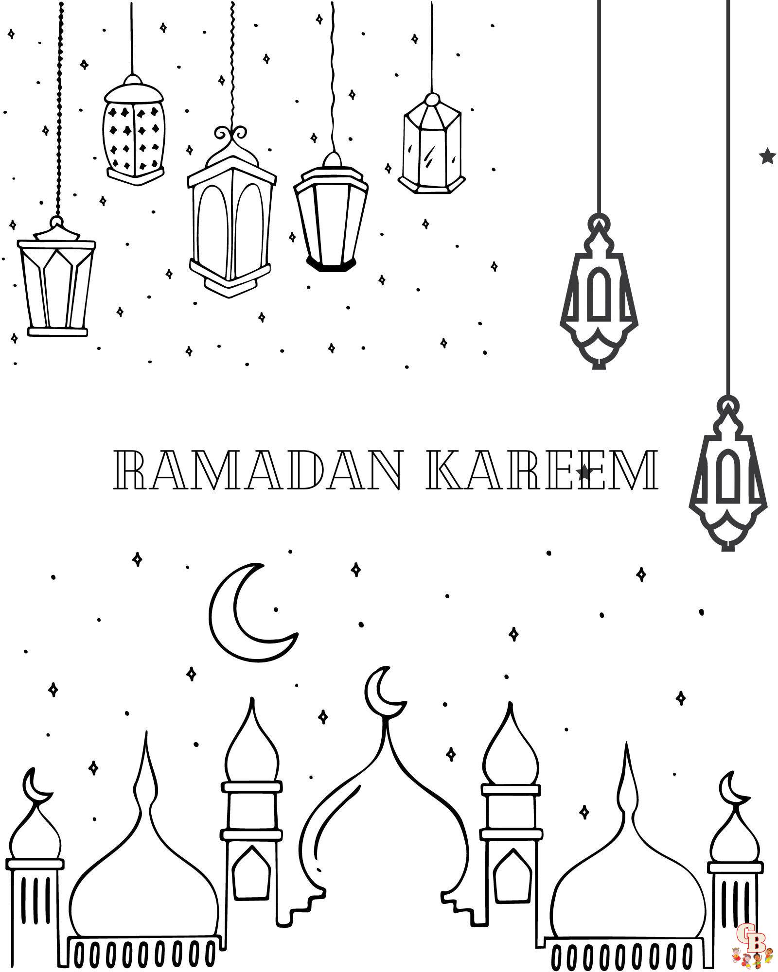 Ramadan para colorear 23