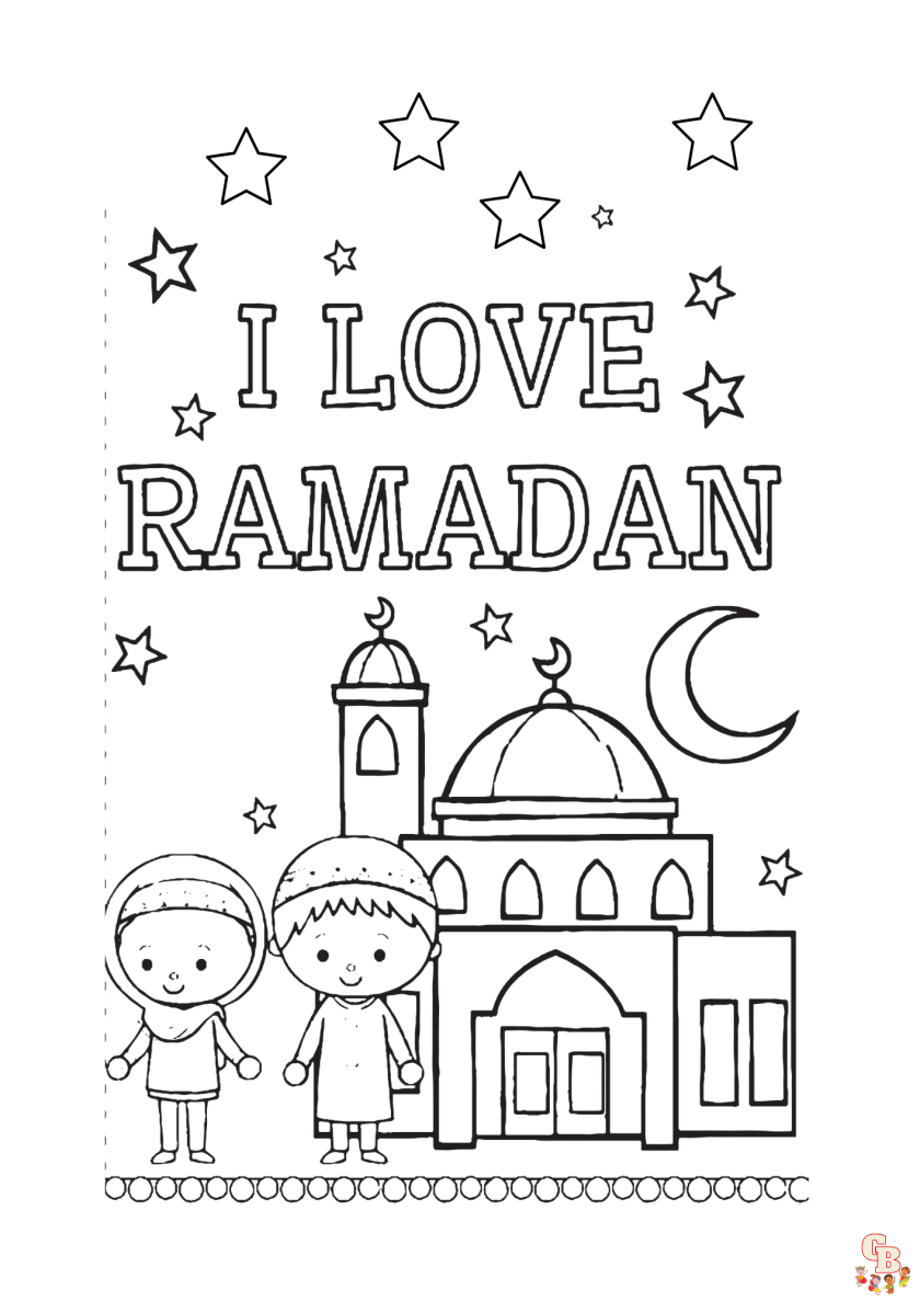 Ramadan para colorear 4