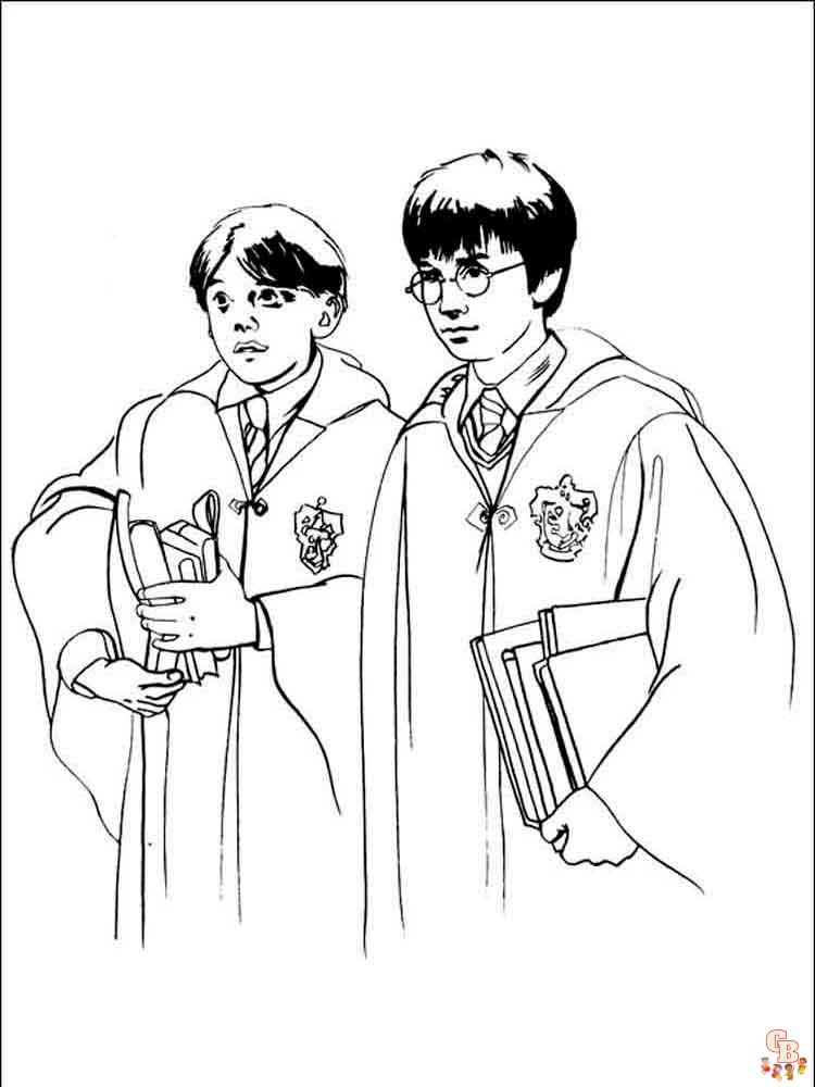 Harry Potter para colorear 3