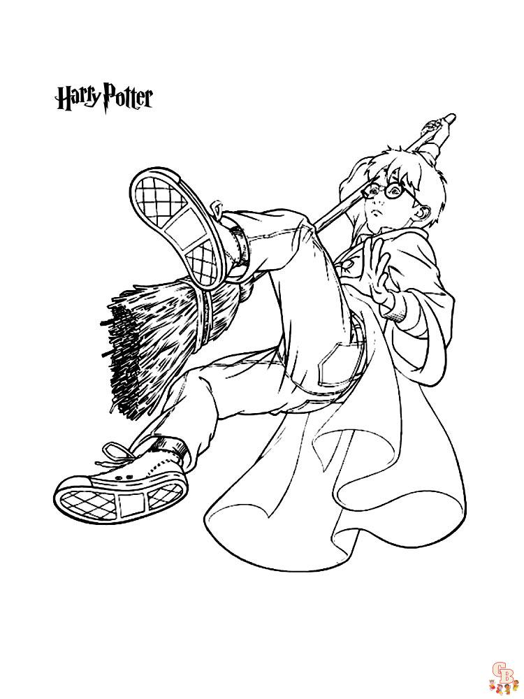 Harry Potter para colorear 40