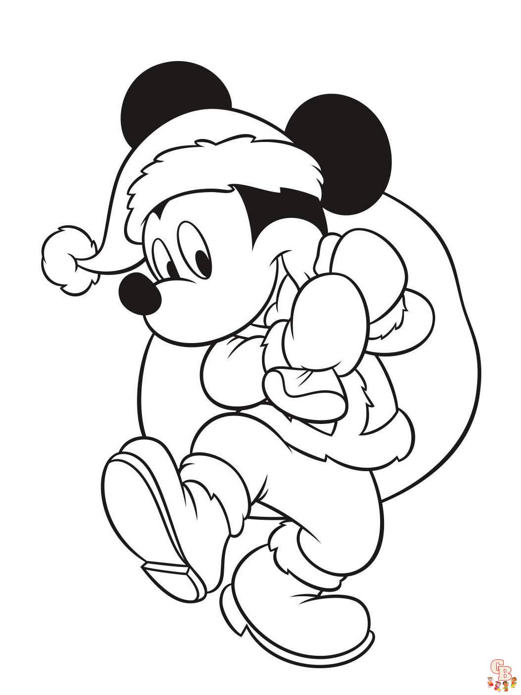 Top dibujos Mickey Mouse para colorear