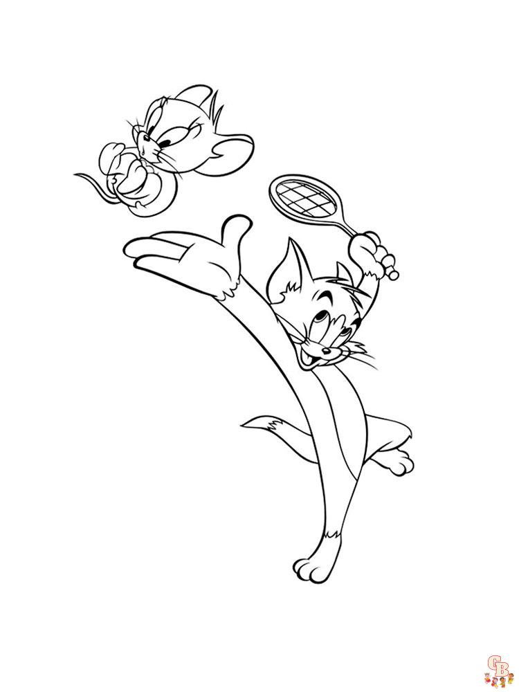 Tom y Jerry para colorear 60