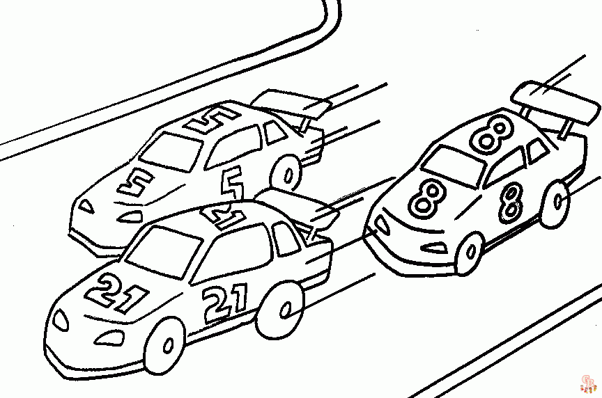coches para colorear 10