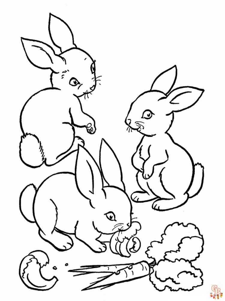 conejos para colorear 29