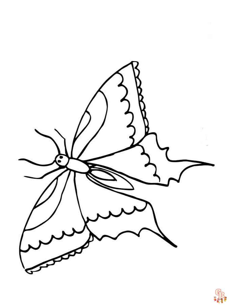 mariposas para colorear 44