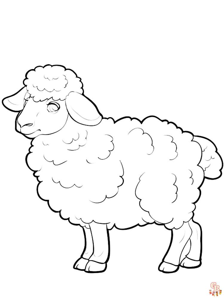 ovejas para colorear 19