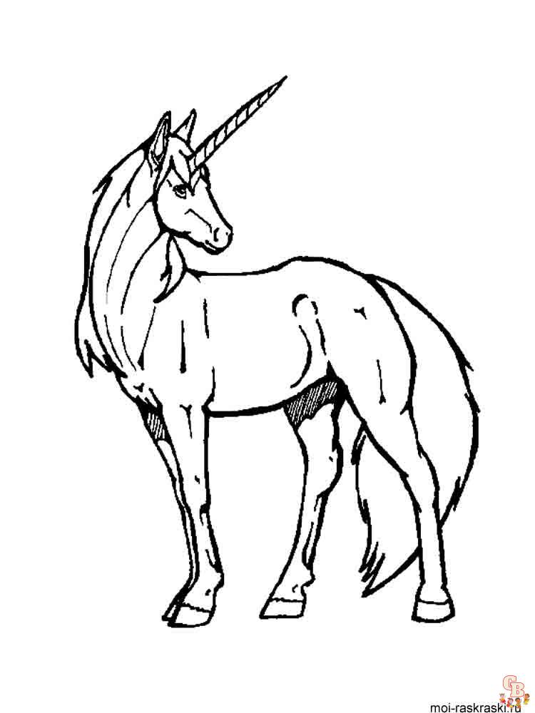 unicornio para colorear 34