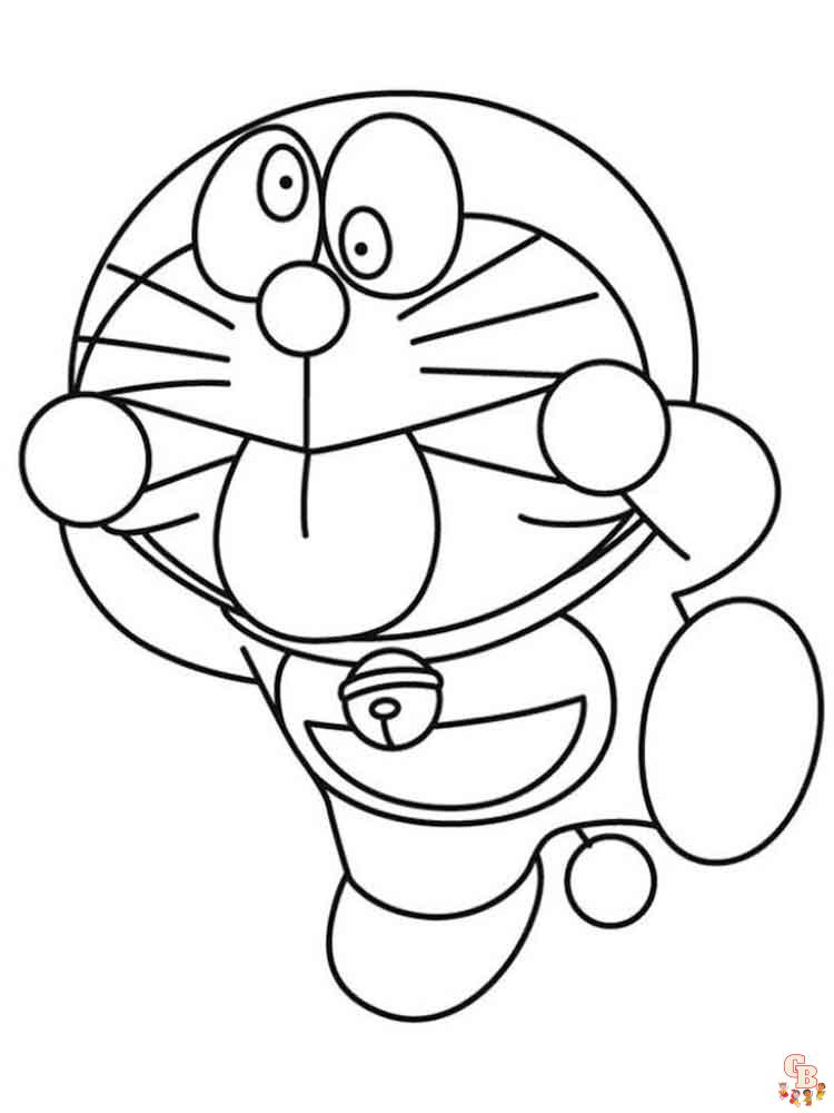 Doraemon para colorear 10