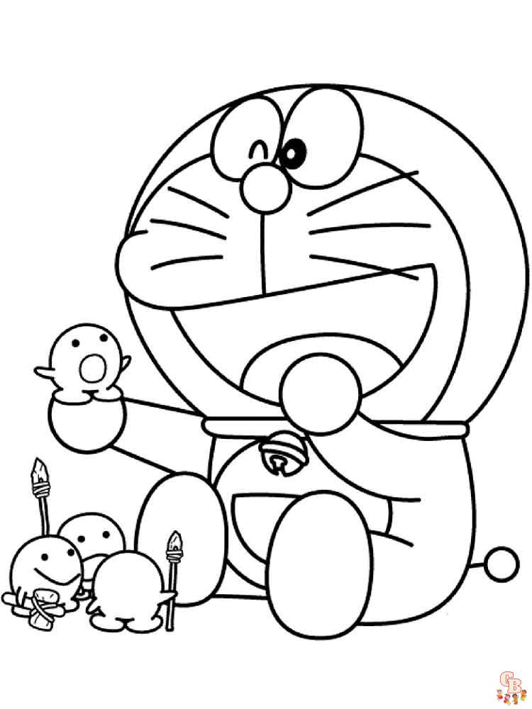 Doraemon para colorear 23