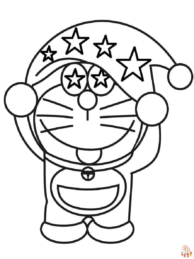 Doraemon para colorear 4