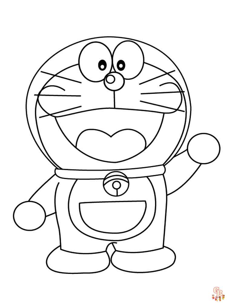 Doraemon para colorear 8