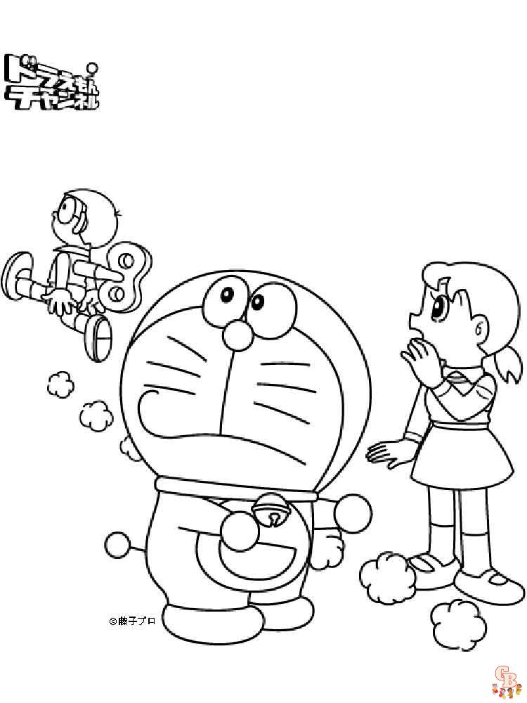 Doraemon para colorear 9