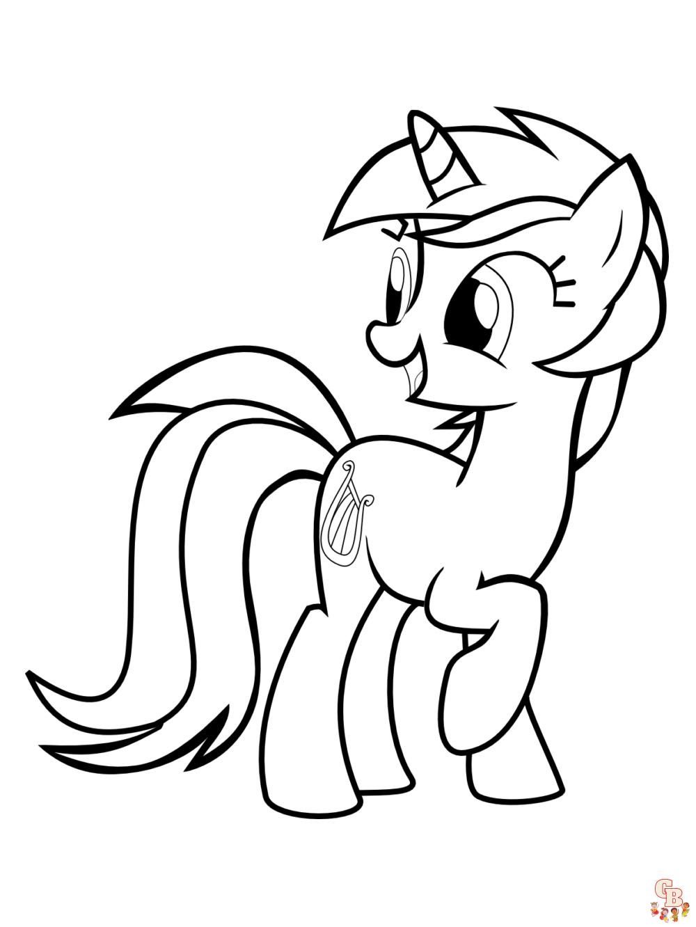 coloriage My Little Pony 1