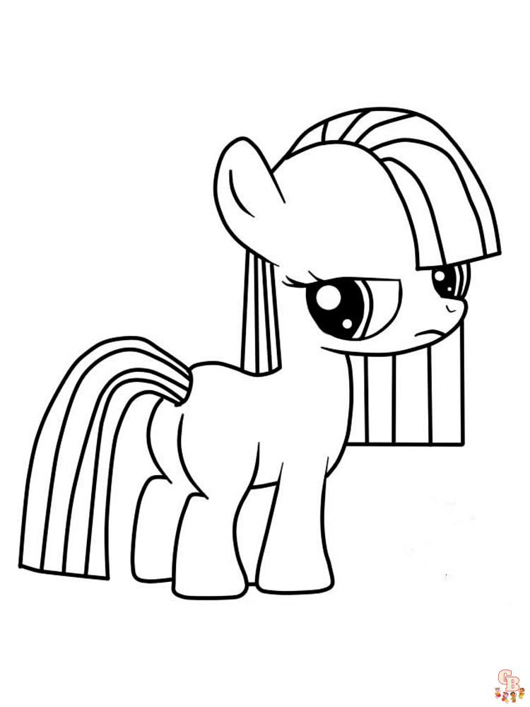 coloriage My Little Pony 10