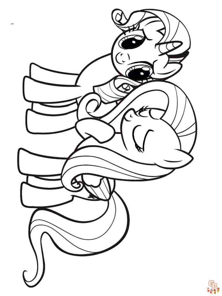 coloriage My Little Pony 12