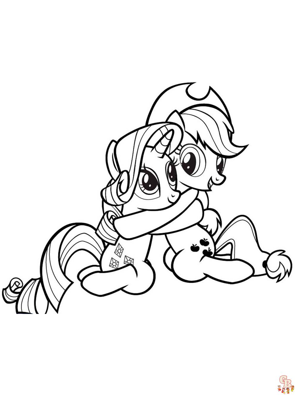 coloriage My Little Pony 14