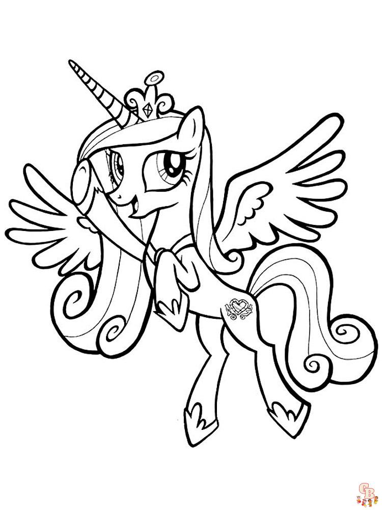 coloriage My Little Pony 16
