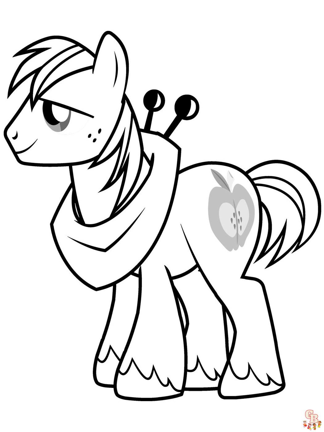 coloriage My Little Pony 18