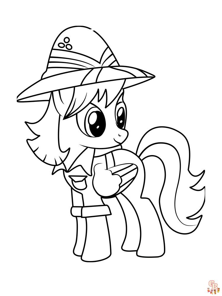 coloriage My Little Pony 23