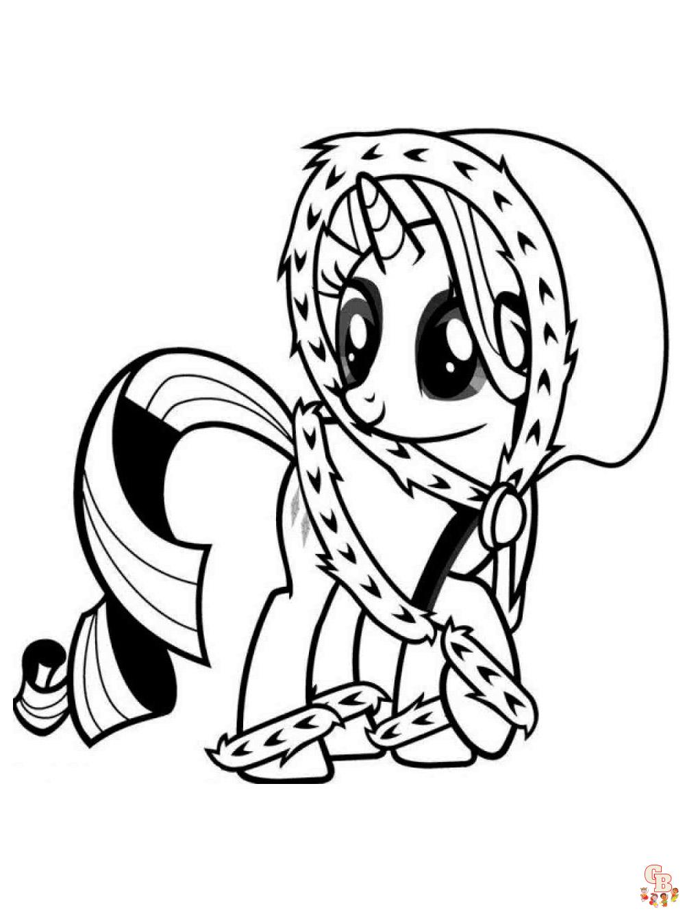 coloriage My Little Pony 25