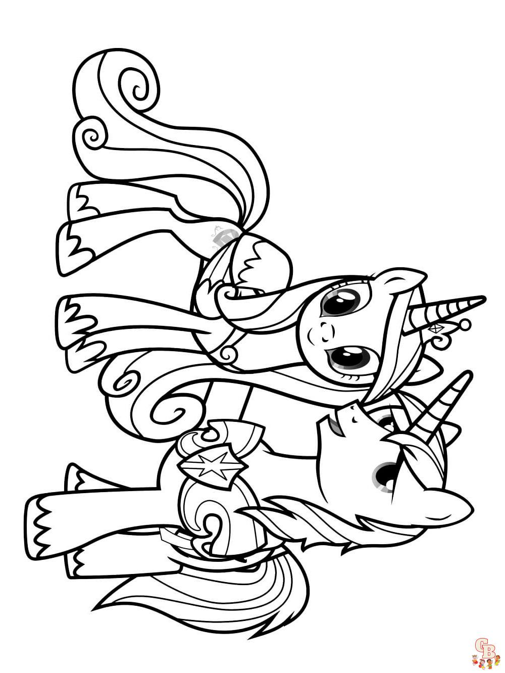 coloriage My Little Pony 28