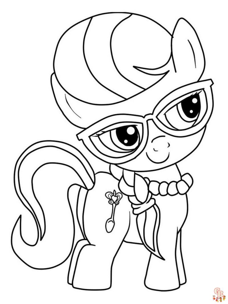 coloriage My Little Pony 34