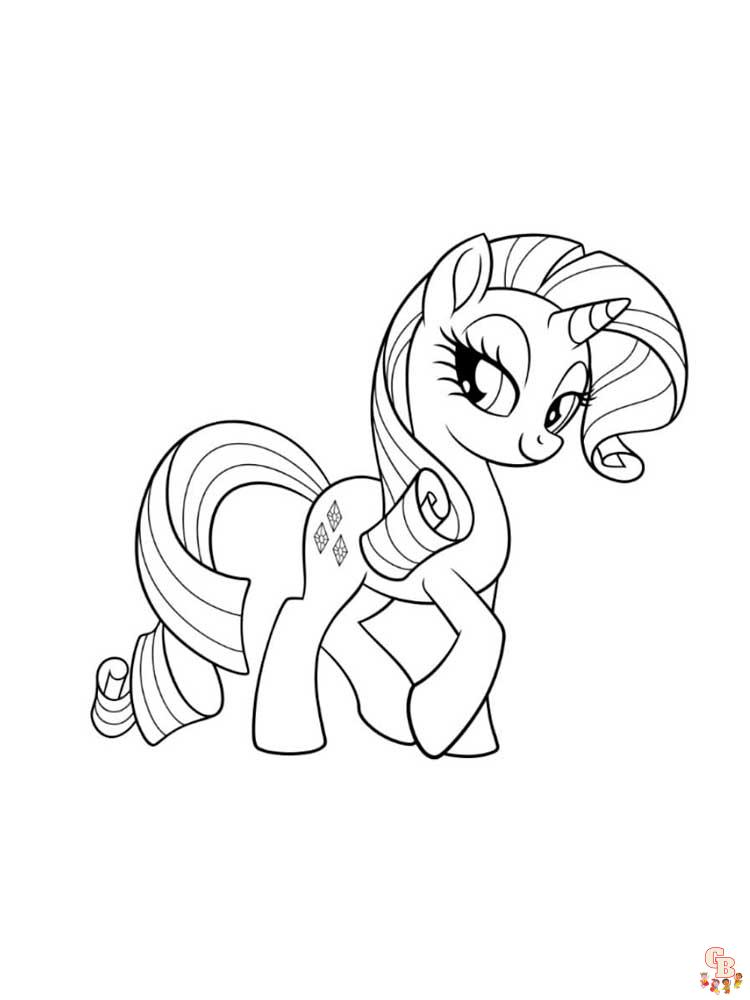 coloriage My Little Pony 36
