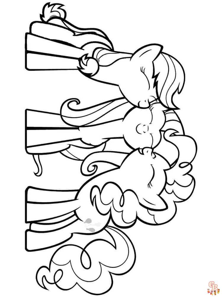 coloriage My Little Pony 38