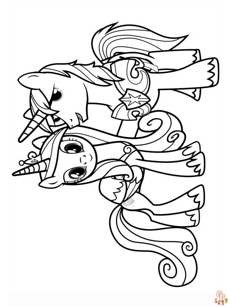 coloriage My Little Pony 42