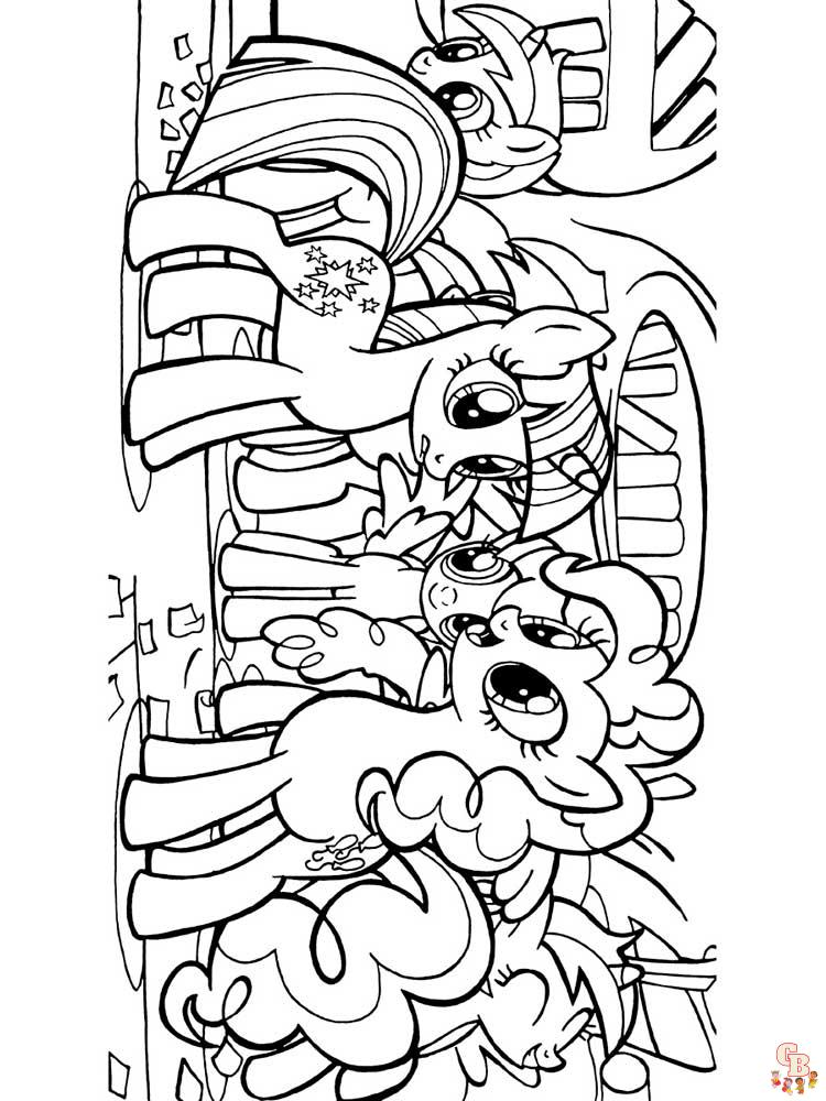 coloriage My Little Pony 43