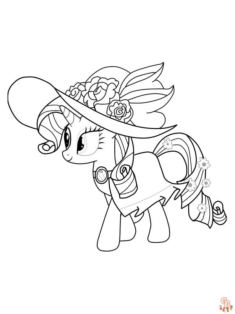 coloriage My Little Pony 46