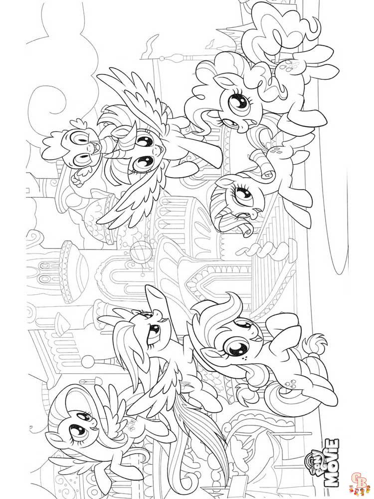 coloriage My Little Pony 47