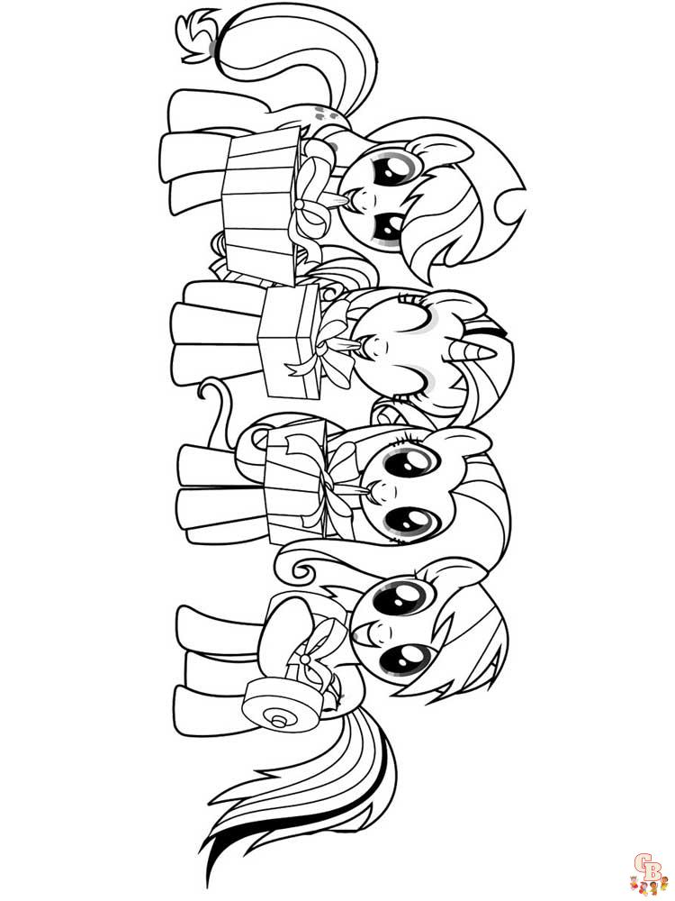coloriage My Little Pony 48