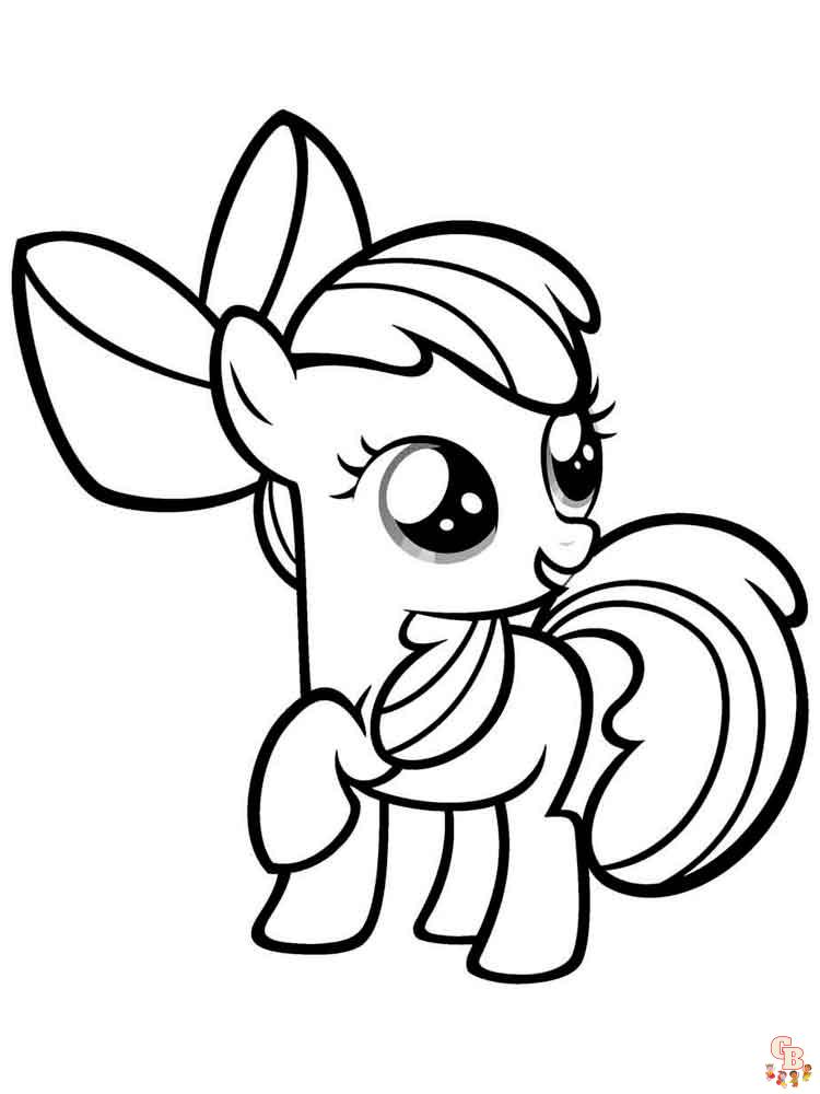 coloriage My Little Pony 54