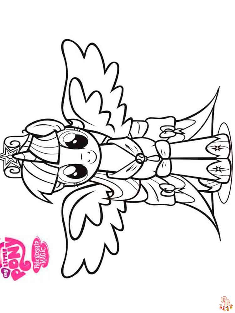 coloriage My Little Pony 55