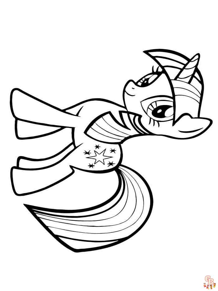 coloriage My Little Pony 58