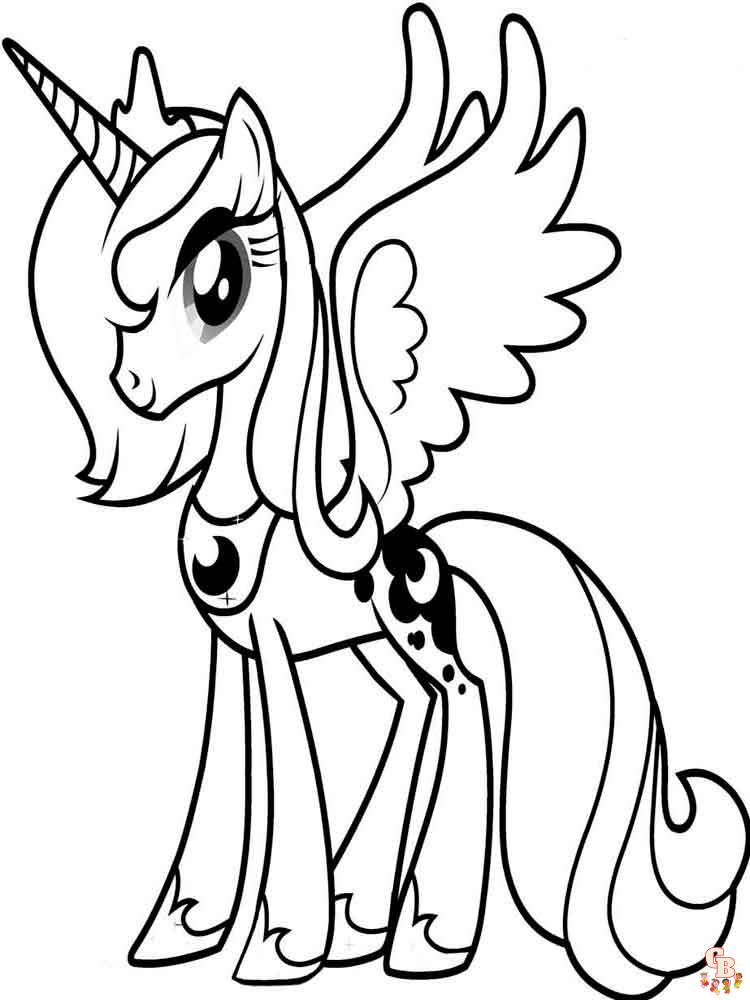 coloriage My Little Pony 61