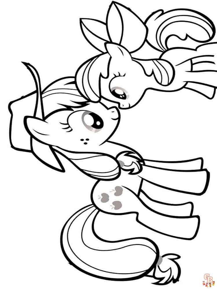 coloriage My Little Pony 67