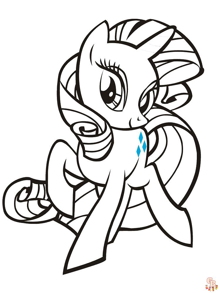 coloriage My Little Pony 7