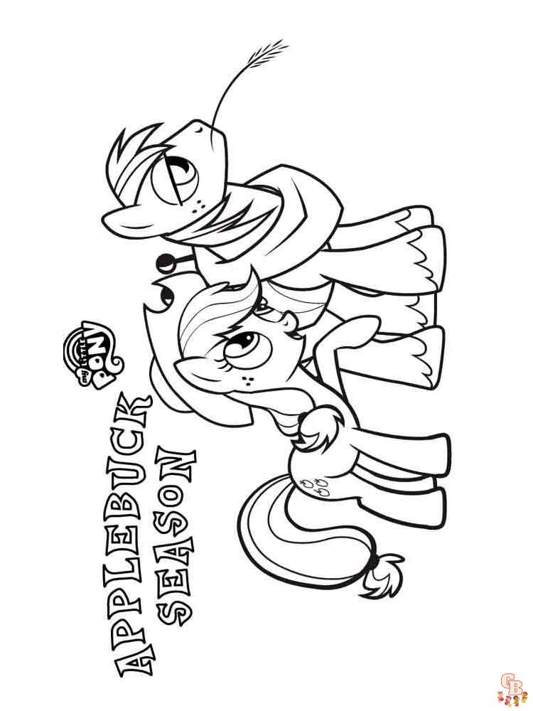 coloriage My Little Pony 72