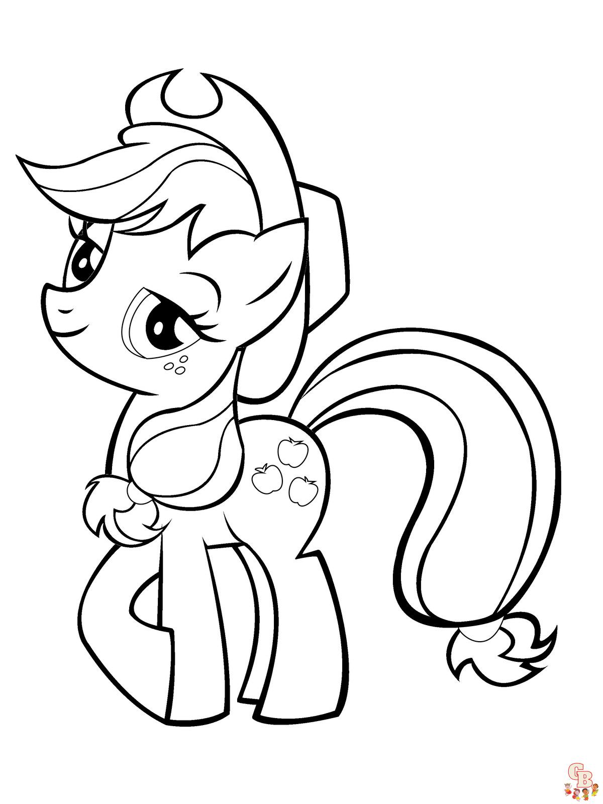 coloriage My Little Pony 78