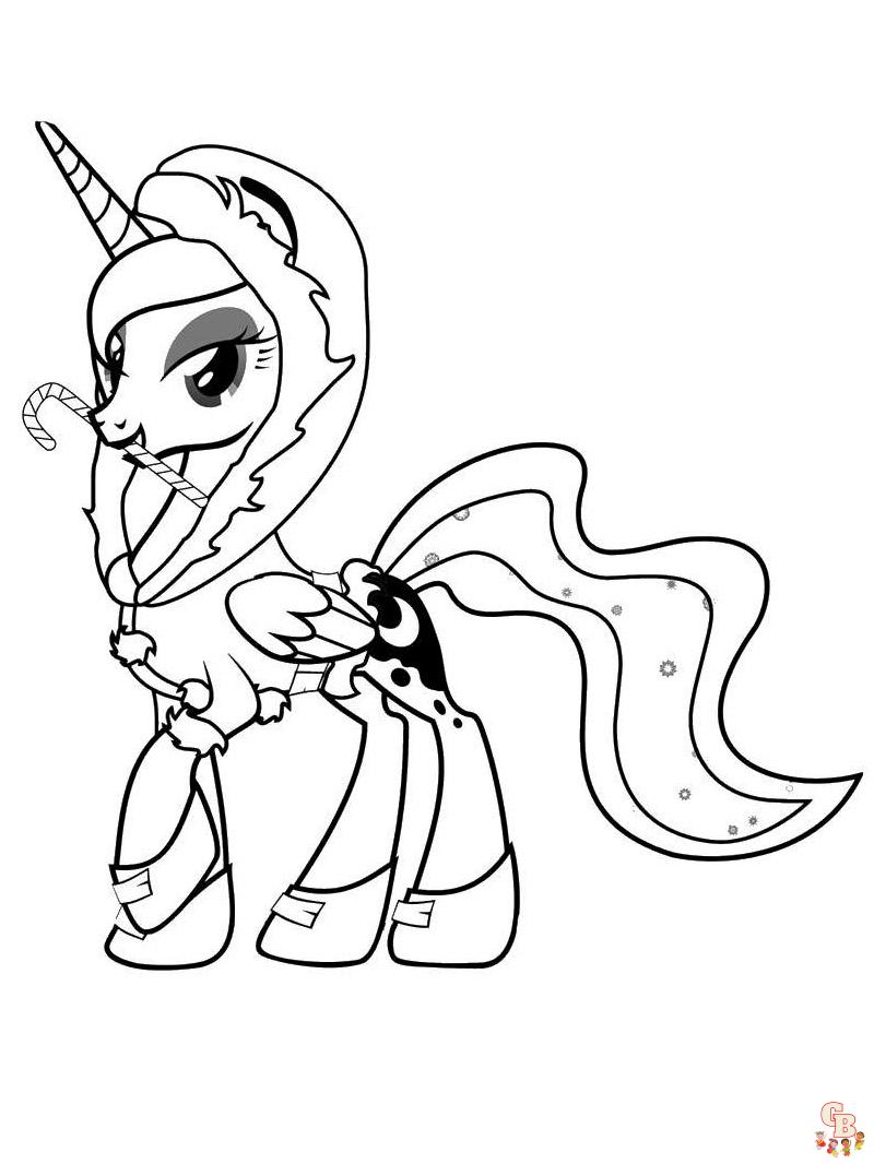 coloriage My Little Pony 8