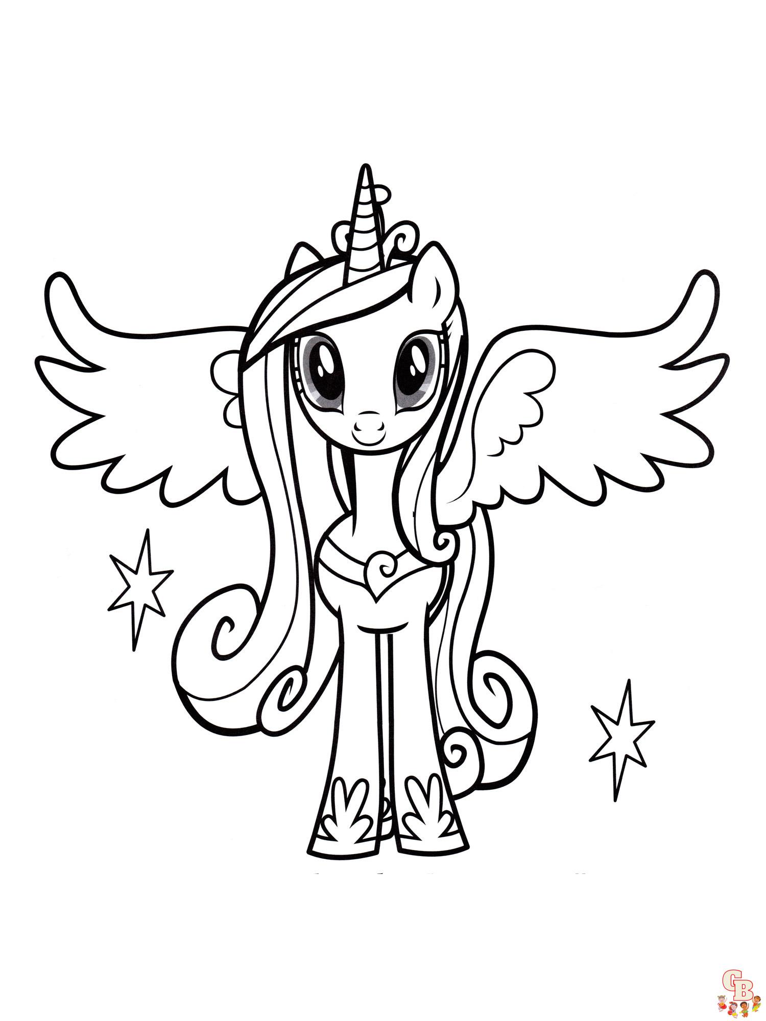 coloriage My Little Pony 80