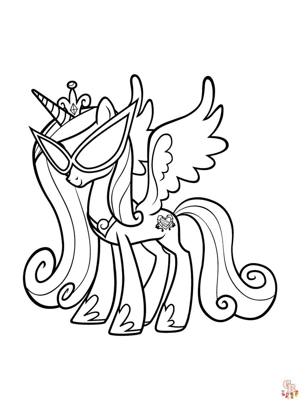 coloriage My Little Pony 82