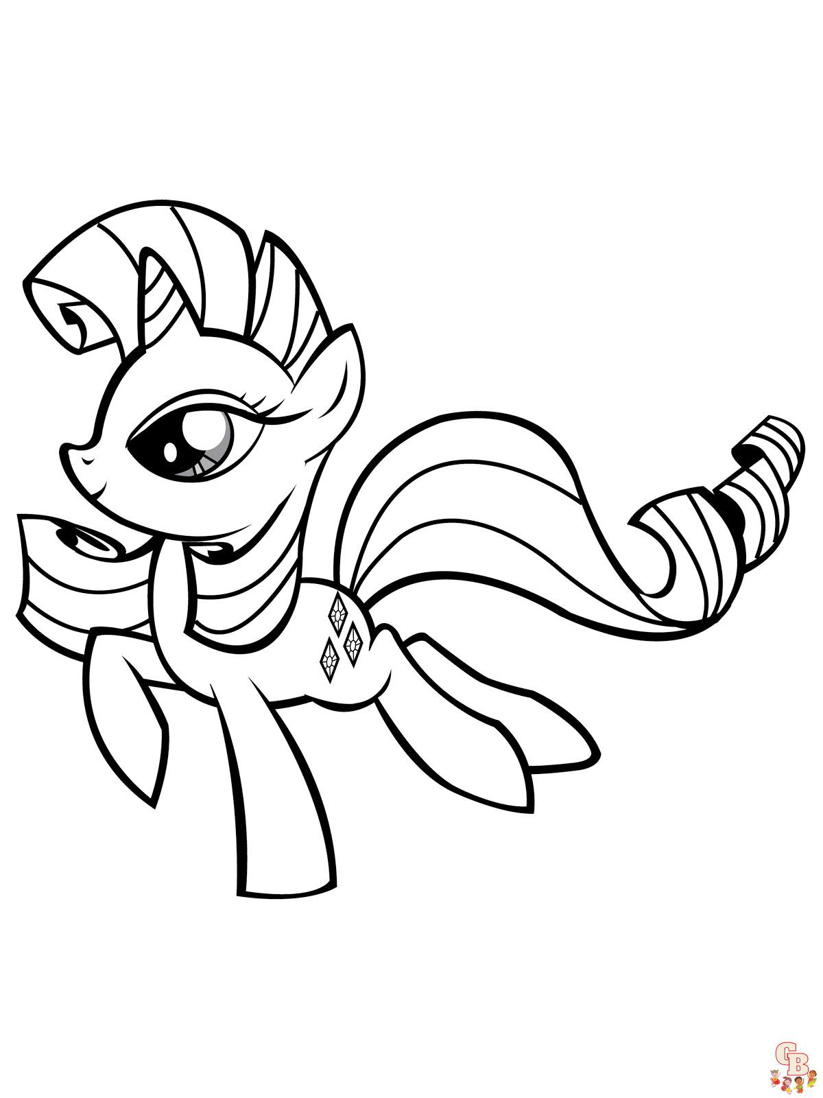 coloriage My Little Pony 83